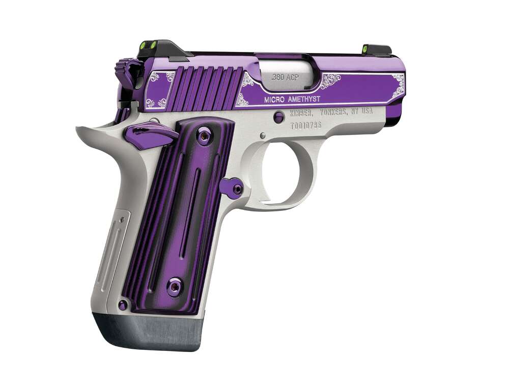 Handguns Kimber America Micro Amethyst 380ACP MICRO AMETHYST 380ACP 2.75" NS • 